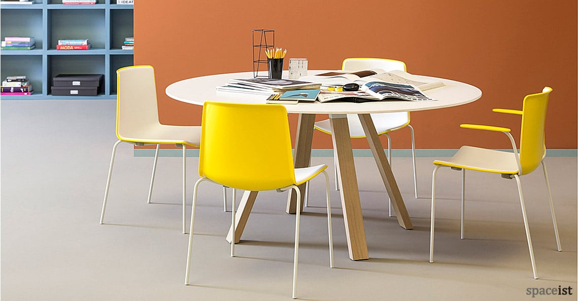 Best ideas about Round Office Table
. Save or Pin Round Meeting Tables Ark oak table Now.