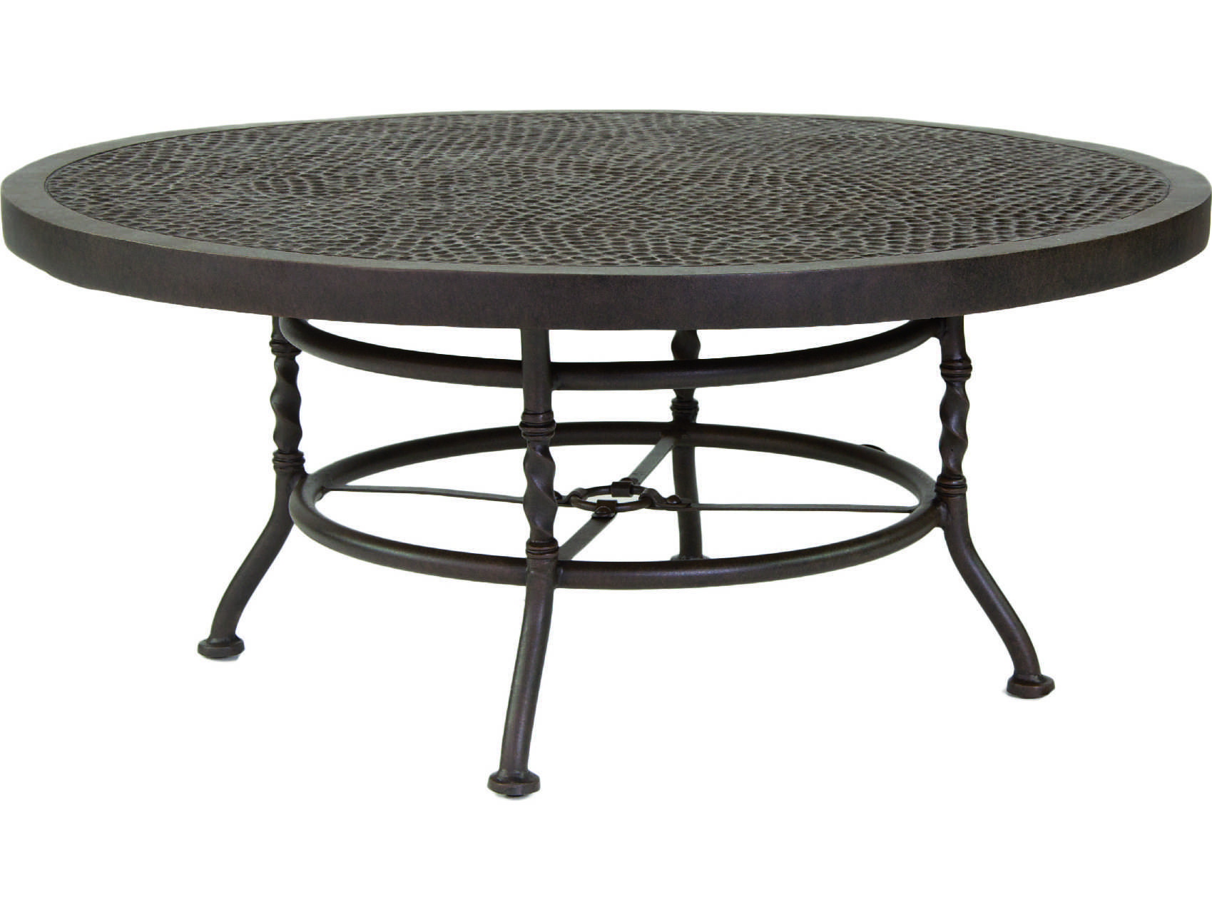 Best ideas about Round Outdoor Coffee Table
. Save or Pin Castelle Veranda Cast Aluminum 42 44 Round Coffee Table Now.