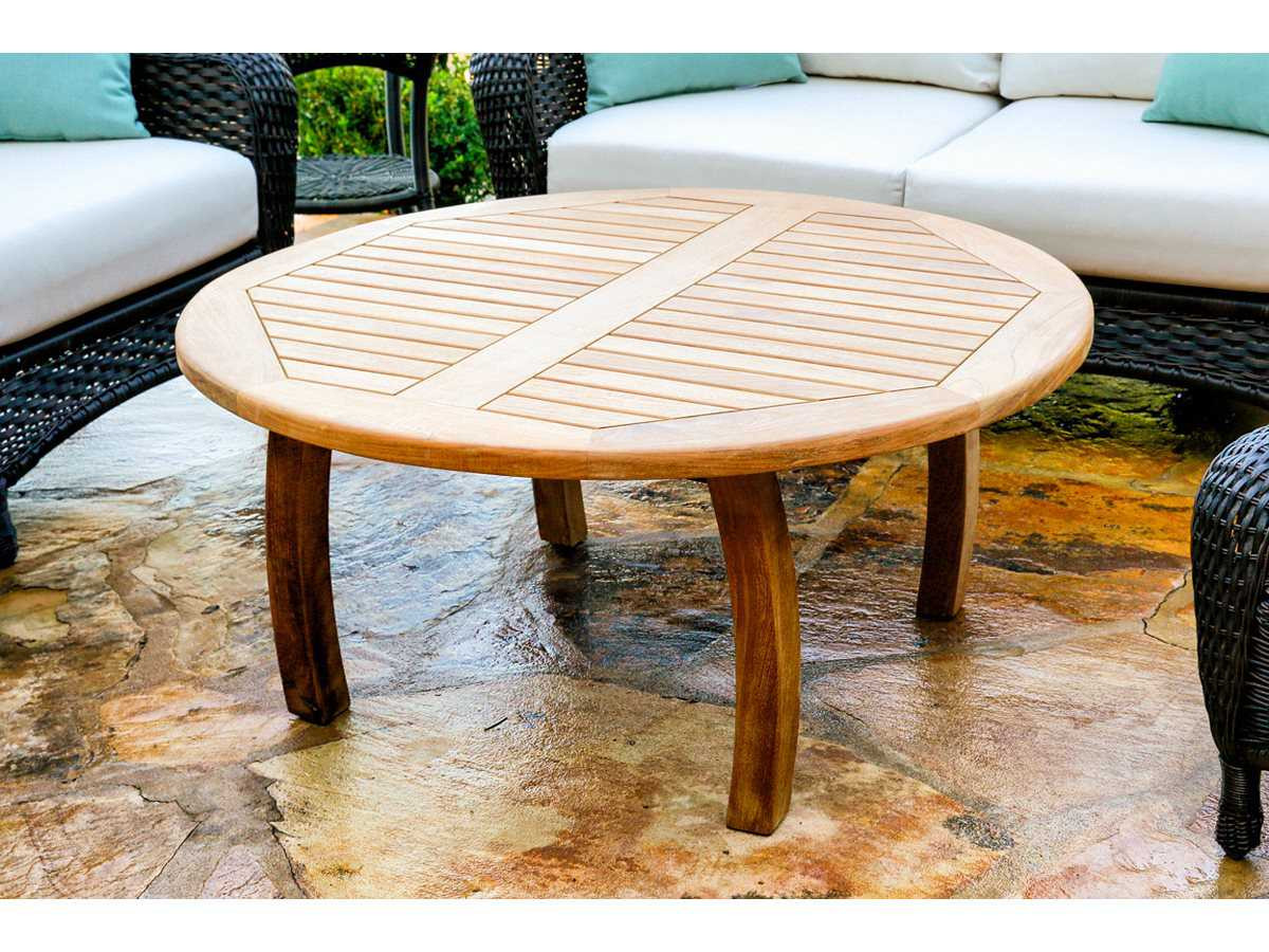 Best ideas about Round Outdoor Coffee Table
. Save or Pin Tortuga Outdoor Jakarta Teak 40 Round Coffee Table Now.