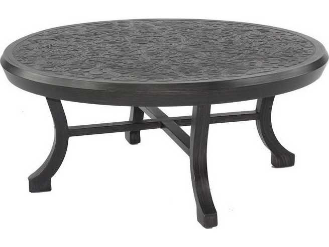 Best ideas about Round Outdoor Coffee Table
. Save or Pin Castelle Chateau Cast Aluminum 44 Round Coffee Table Now.