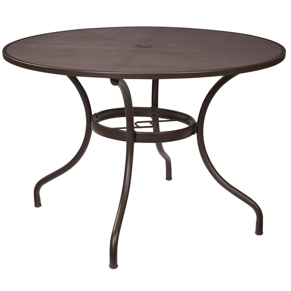 Best ideas about Round Patio Dining Table
. Save or Pin Hampton Bay Mix and Match 42 in Round Mesh Outdoor Patio Now.