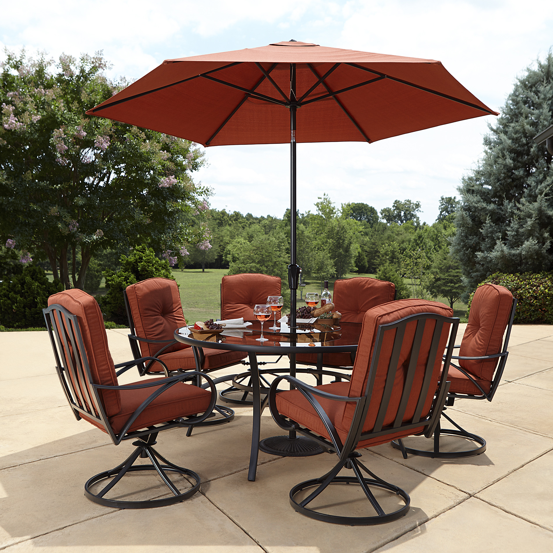 Best ideas about Round Patio Furniture
. Save or Pin Round Patio Table Set Unique Grand Resort Oak Hill Lazy Now.