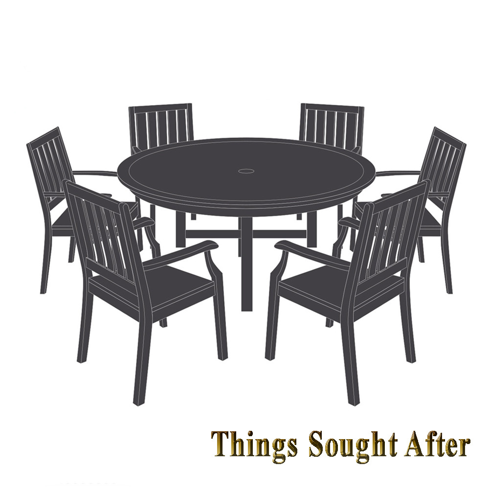 Best ideas about Round Patio Furniture
. Save or Pin COVER for LARGE ROUND PATIO TABLE & SIX CHAIRS 6 Outdoor Now.