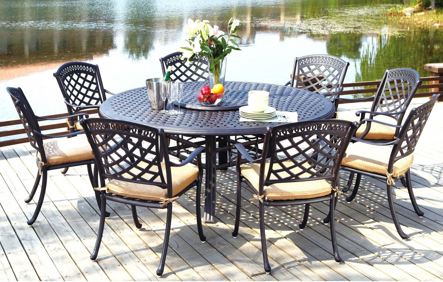 Best ideas about Round Patio Furniture
. Save or Pin Patio Dining Sets Round Table Picture pixelmari Now.