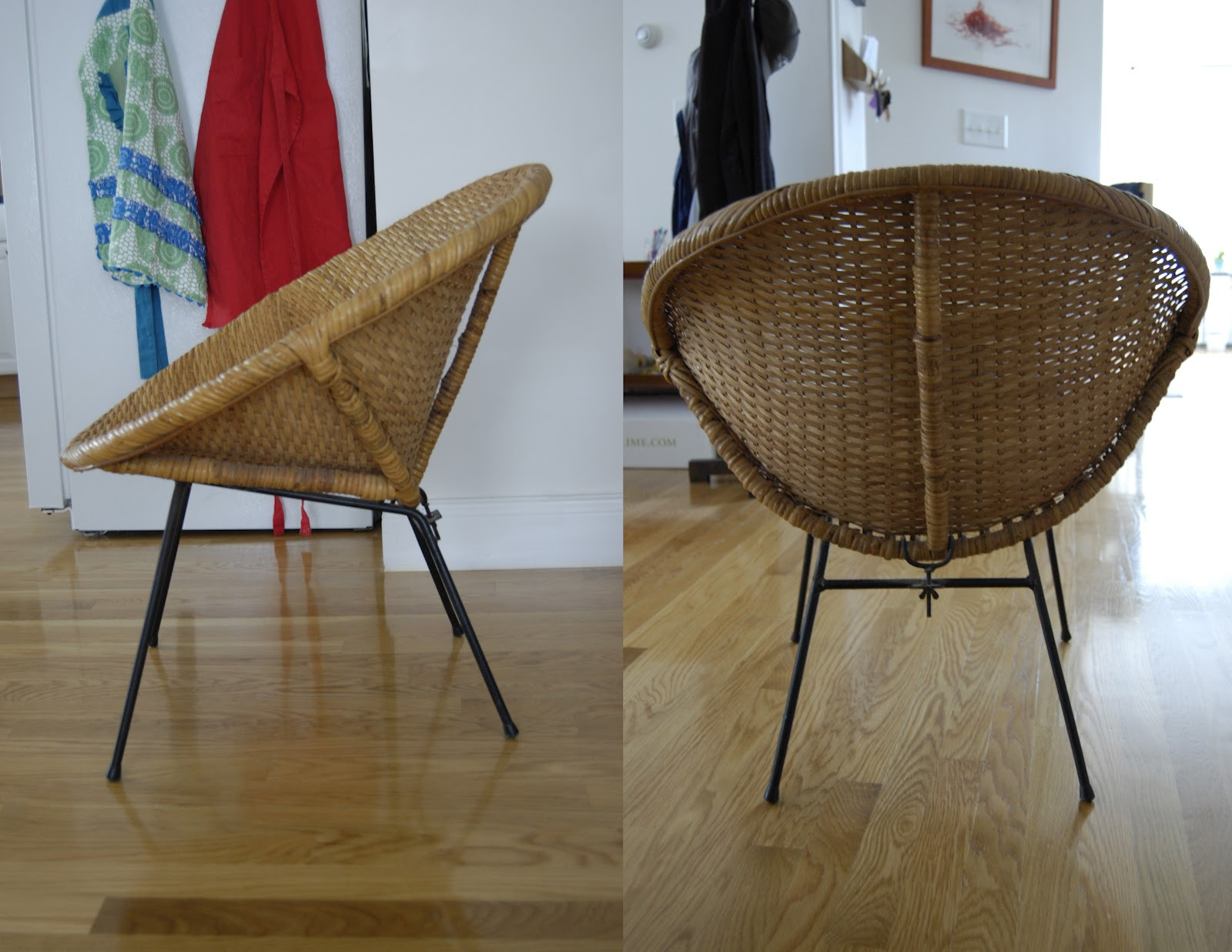 Best ideas about Round Wicker Chair
. Save or Pin Pieces of Anna Bargain Hunting 1960 s Round Wicker Chair Now.