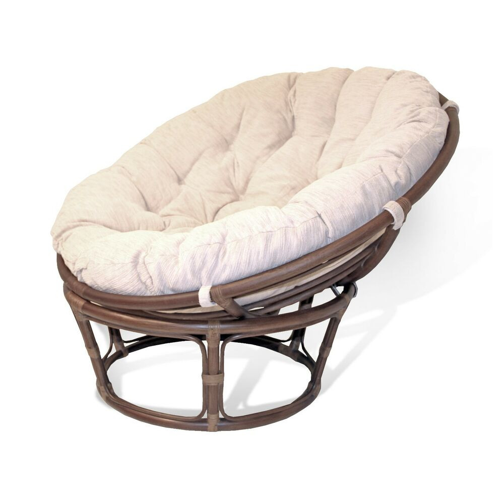 Best ideas about Round Wicker Chair
. Save or Pin Rattan Wicker Handmade Round Papasan Chair Thick Cushion Now.