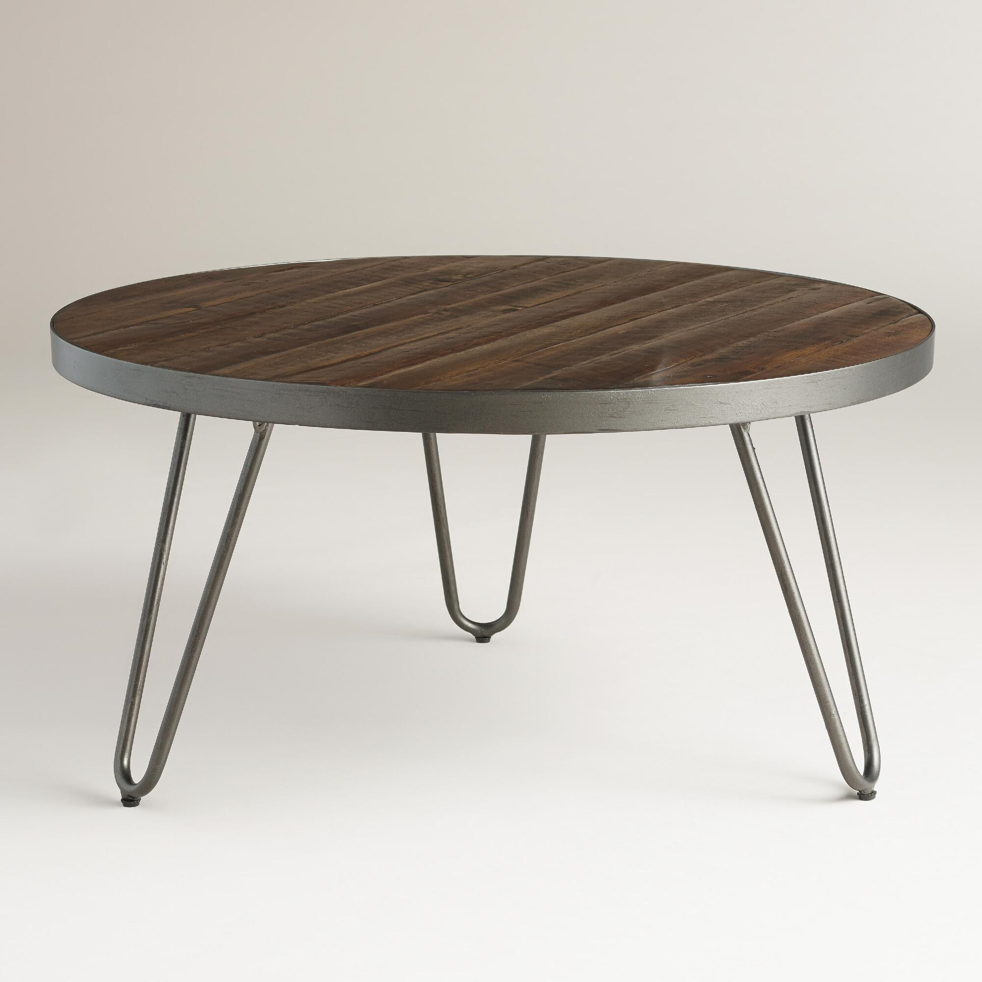 Best ideas about Round Wood Coffee Table
. Save or Pin Round Wood Hairpin Coffee Table Now.