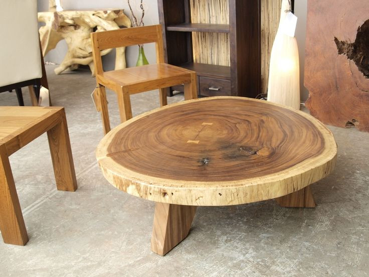 Best ideas about Round Wood Coffee Table
. Save or Pin Round suar wood coffee table 42" x 18" Now.