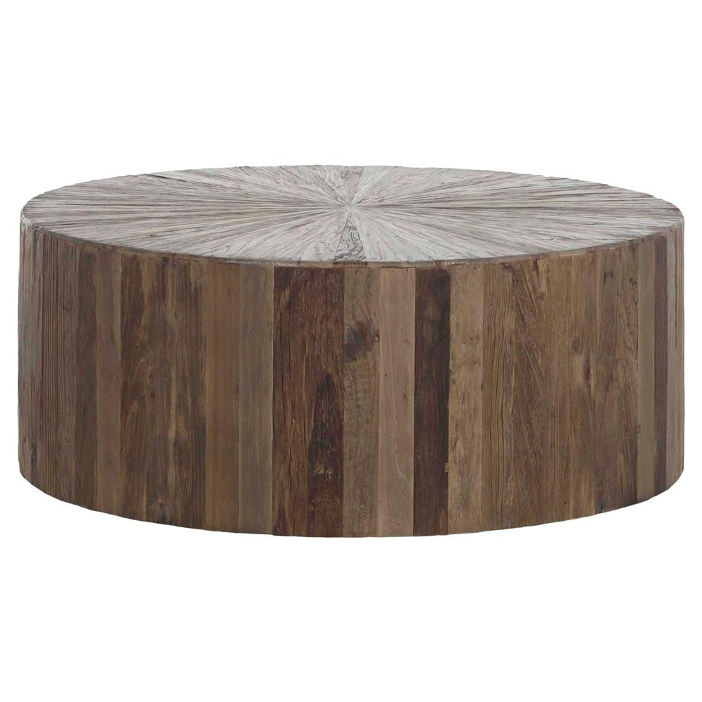 Best ideas about Round Wood Coffee Table
. Save or Pin Cyrano Reclaimed Wood Round Drum Modern Eco Coffee Table Now.