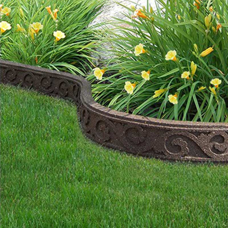 Best ideas about Rubber Landscape Edging
. Save or Pin 1 22m Recycled Rubber Edging Flexi Curve Scroll Earth Now.