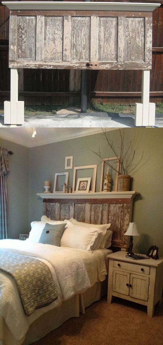 Best ideas about Rustic Bedroom Ideas DIY
. Save or Pin 30 Rustic Wood Headboard DIY Ideas Hative Now.