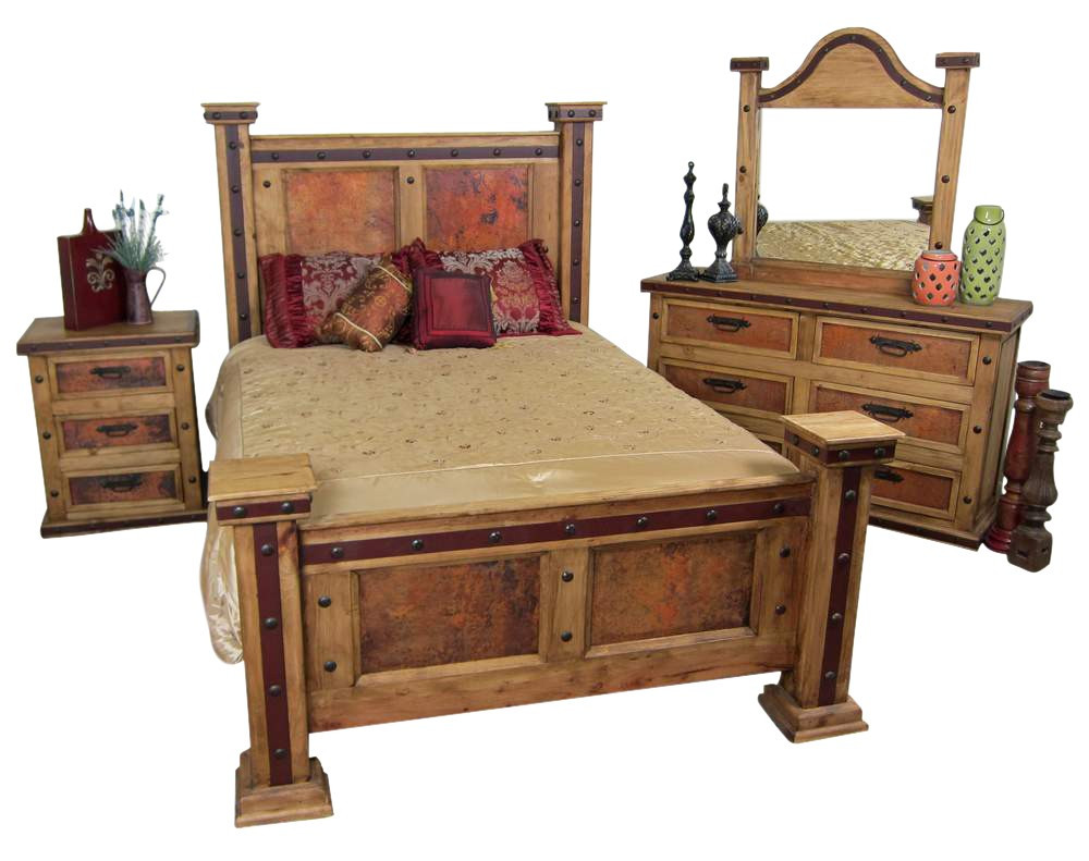 Best ideas about Rustic Bedroom Set
. Save or Pin Pounded Copper Rustic Bedroom Set Now.