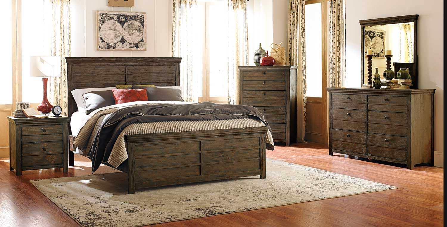 Best ideas about Rustic Bedroom Set
. Save or Pin Homelegance Hardwin Bedroom Set Weathered Grey Rustic Now.