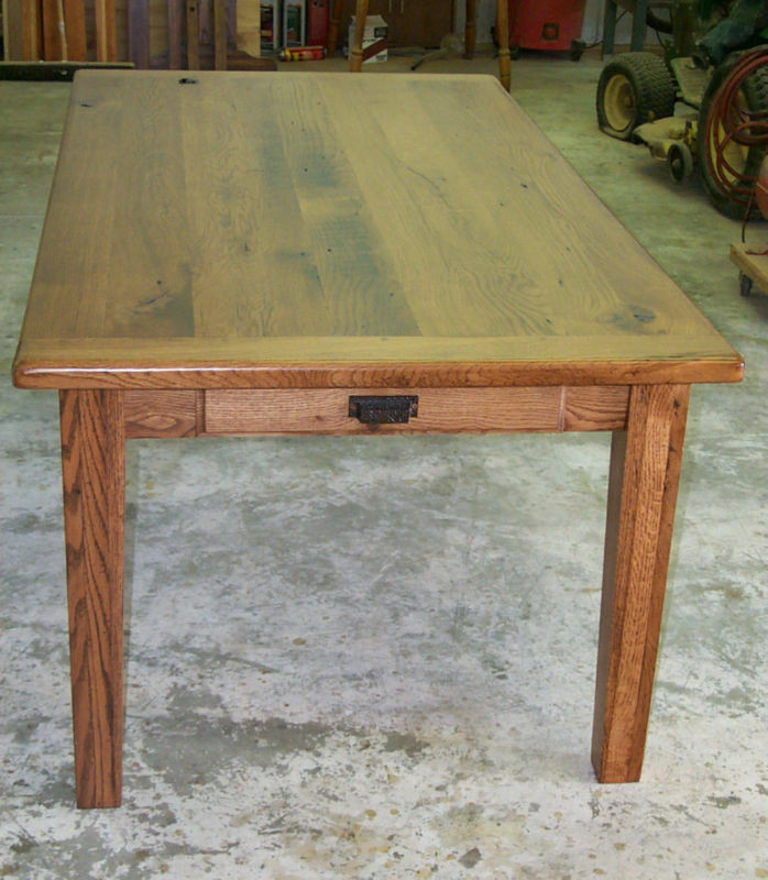 Best ideas about Rustic Farmhouse Dining Table
. Save or Pin Oak Harvest Dining Table Rustic Primitive Country Now.