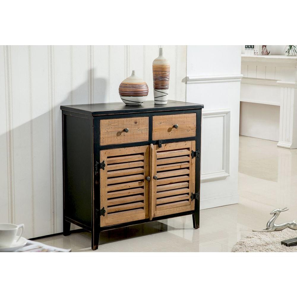 Best ideas about Rustic Storage Cabinets
. Save or Pin Worldwide Homefurnishings Rustic Pine and Black Storage Now.