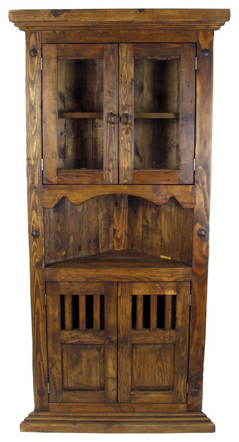 Best ideas about Rustic Storage Cabinets
. Save or Pin Rustic Wood Corner Cabinet With Glass Doors Rustic Storage Now.