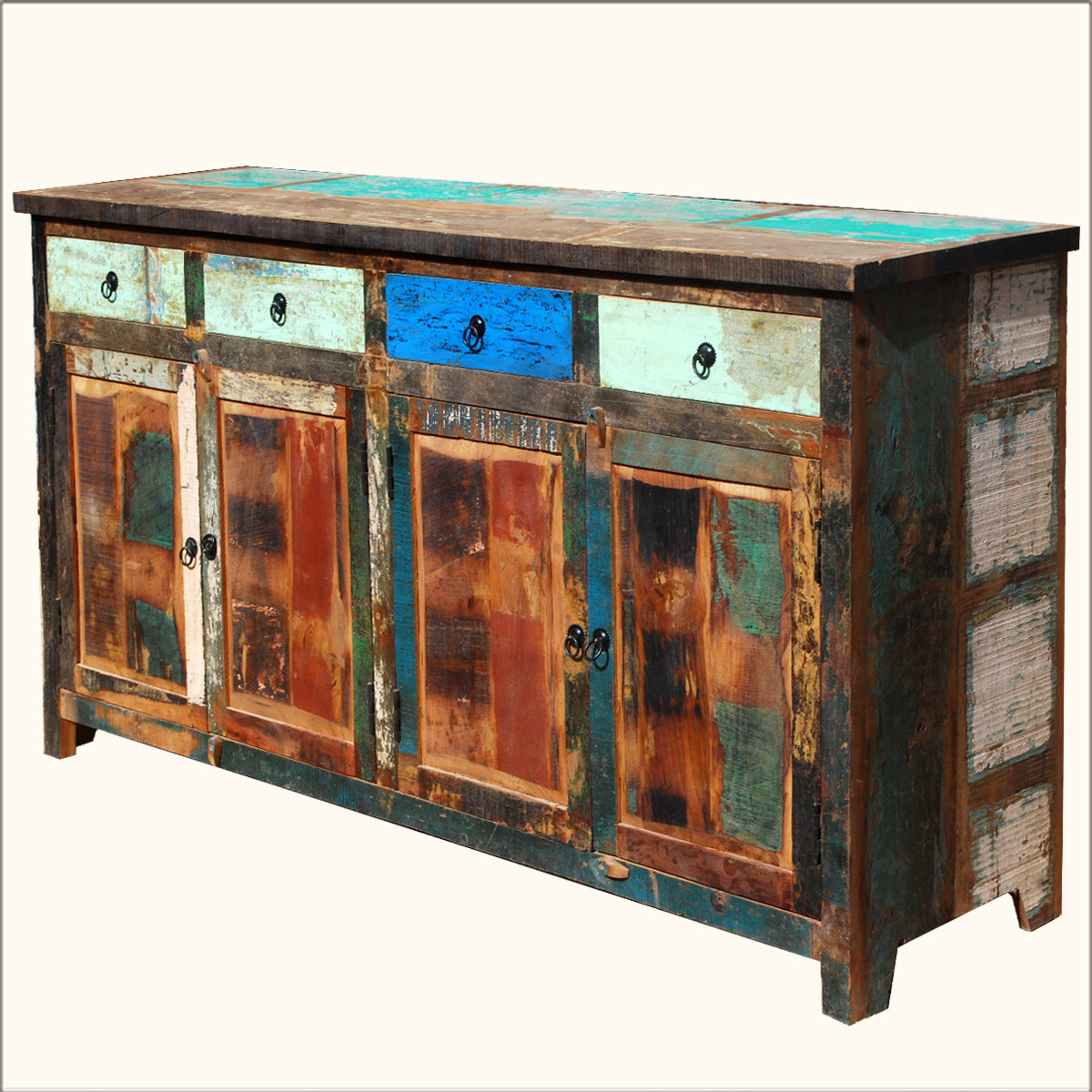 Best ideas about Rustic Storage Cabinets
. Save or Pin Distressed Sideboard Weathered Rustic Old Reclaimed Wood Now.