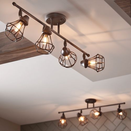 Best ideas about Rustic Track Lighting
. Save or Pin Rustic Track Lighting Kit 4 Fixture Industrial Old Bronze Now.