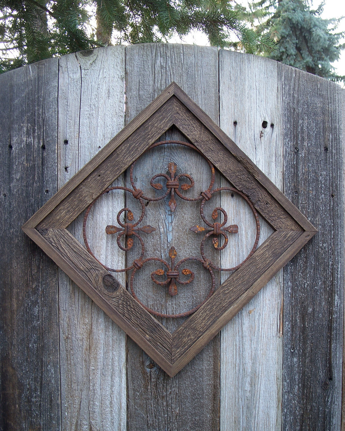 Best ideas about Rustic Wall Art
. Save or Pin Country Chic Wall Decor Rustic Framed Steel Wall Decor For Now.