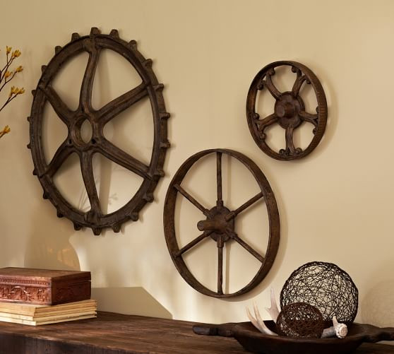 Best ideas about Rustic Wall Art
. Save or Pin Rustic Gears Set Now.