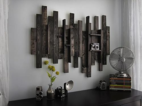 Best ideas about Rustic Wall Art
. Save or Pin Rustic Scrap Wooden Pallet Wall with Decor Now.