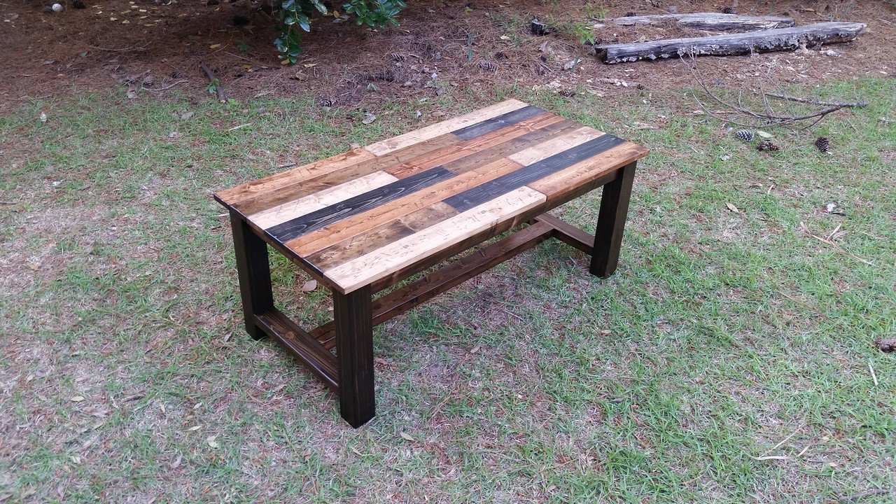Best ideas about Rustic Wood Coffee Table
. Save or Pin Reclaimed Wood Coffee Table Built From Pine Planking Now.