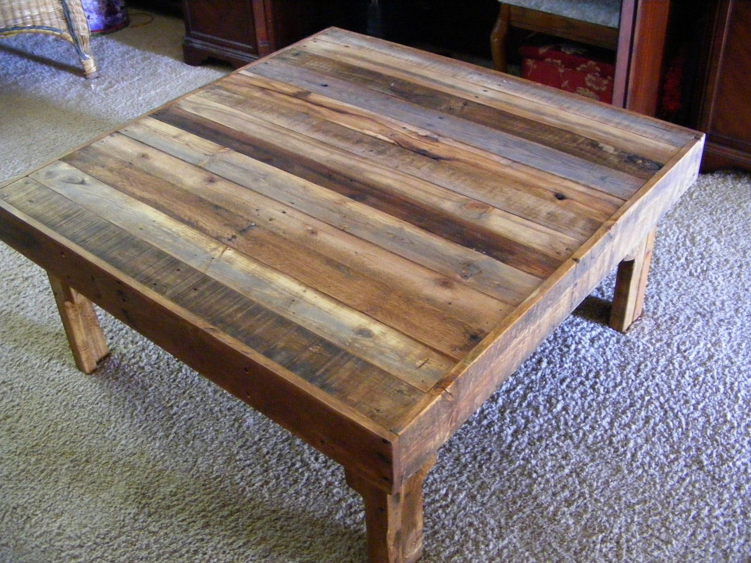 Best ideas about Rustic Wood Coffee Table
. Save or Pin Reserved Order for Megan Square Rustic Reclaimed Now.