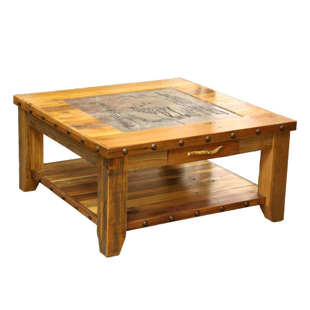 Best ideas about Rustic Wood Coffee Table
. Save or Pin Western Coffee Table Country Rustic Wood Living Room Now.