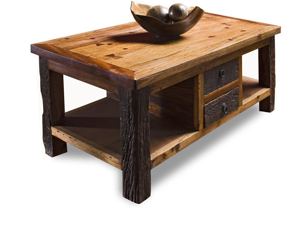 Best ideas about Rustic Wood Coffee Table
. Save or Pin Reclaimed Wood Lodge Cabin Rustic Coffee Table Now.