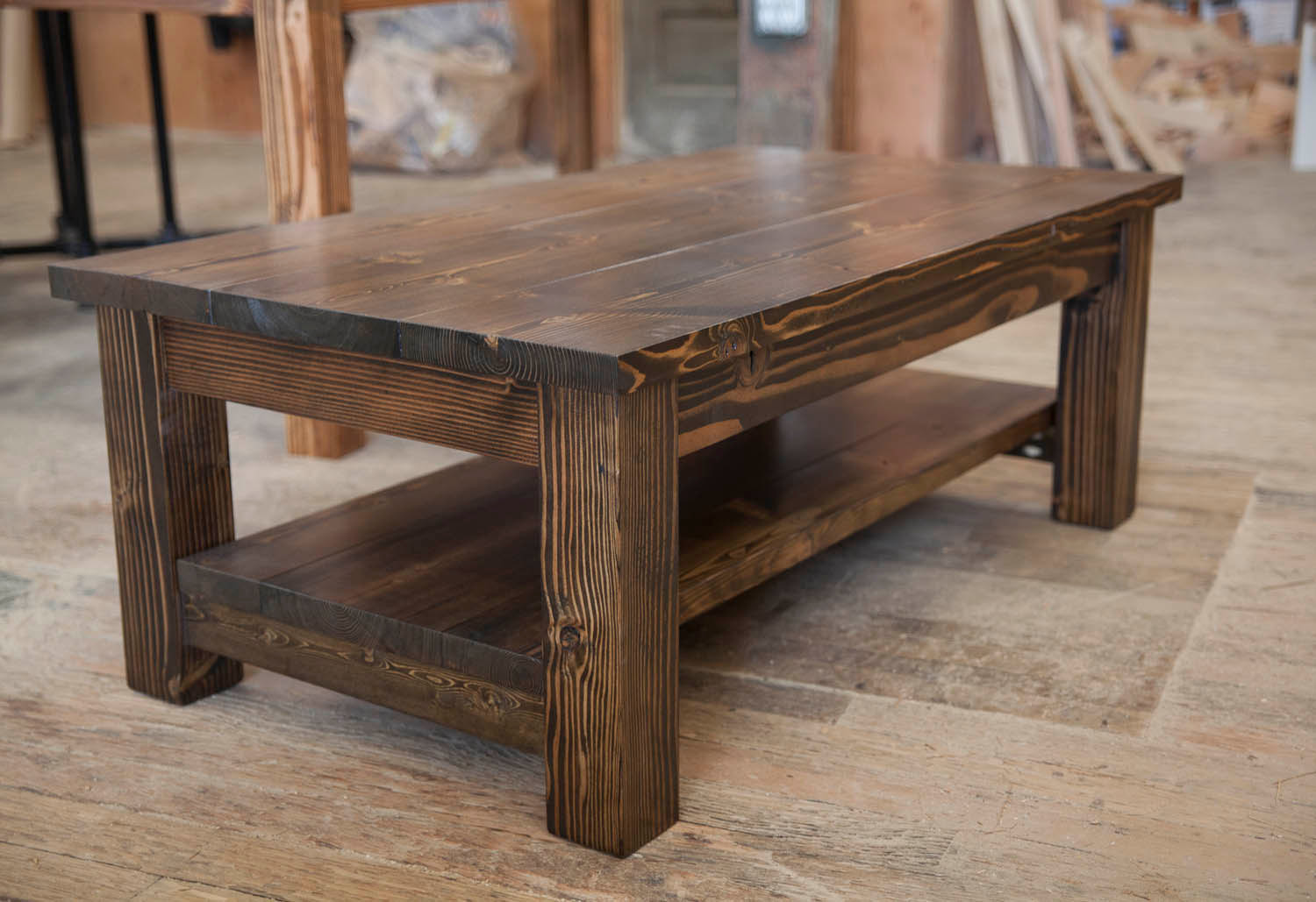 Best ideas about Rustic Wood Coffee Table
. Save or Pin Farmhouse Coffee Table Rustic Coffee Table Solid Wood Now.