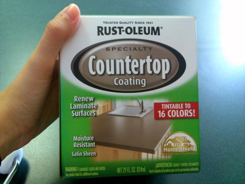 Best ideas about Rustoleum Countertop Paint Colors  . Save or Pin Newlywed Hares How to Paint Your Countertop Now.