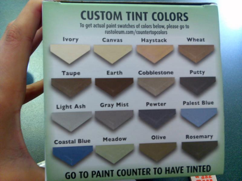 Best ideas about Rustoleum Countertop Paint Colors
. Save or Pin Newlywed Hares How to Paint Your Countertop Now.