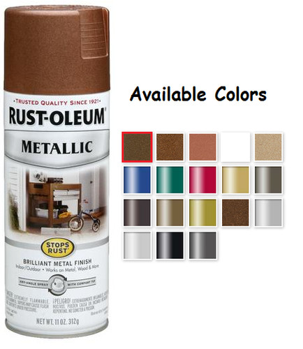 Best ideas about Rustoleum Spray Paint Colors
. Save or Pin Rust Oleum Stops Rust Metallic Spray Paint Packaging Type Now.