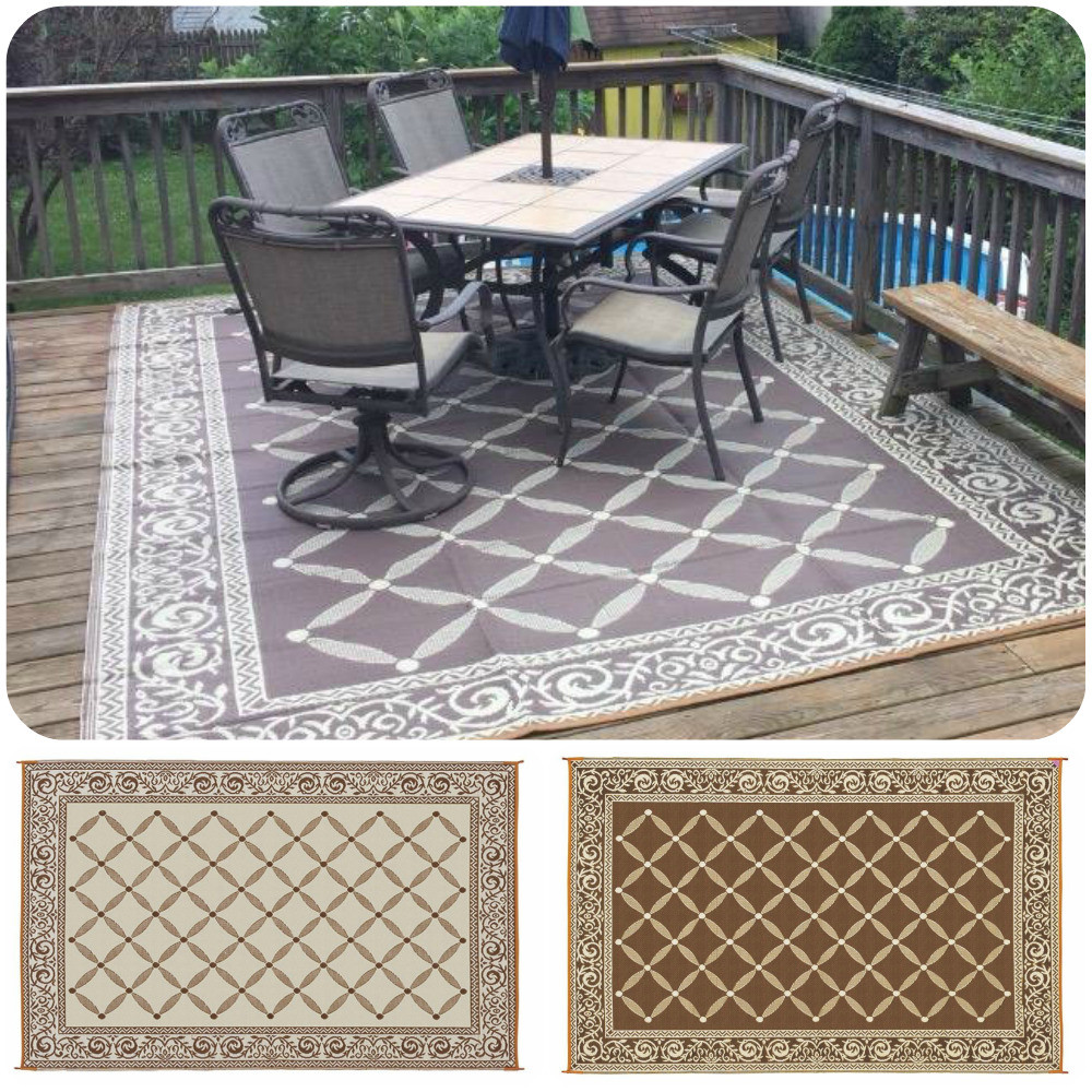 Best ideas about Rv Patio Mats
. Save or Pin Reversible RV Patio Mat Outdoor Rug Camping Picnic Carpet Now.