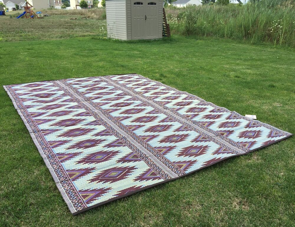 Best ideas about Rv Patio Rugs
. Save or Pin Outdoor Patio Rug 9X12 RV Camping picnic mat Reversible Now.