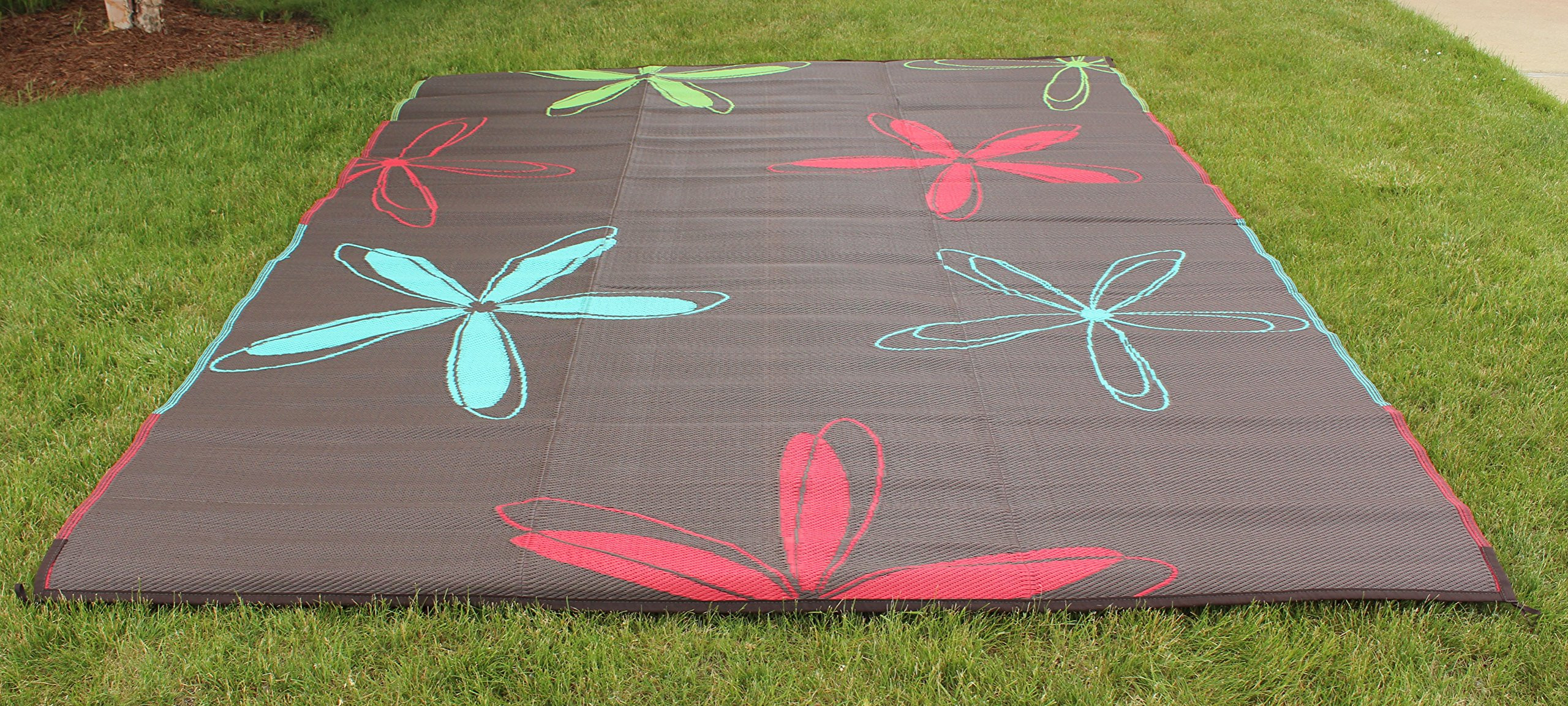 Best ideas about Rv Patio Rugs
. Save or Pin Epic RV Rugs Rv Mat Patio Rug Colorful Floral Design 9x12 Now.