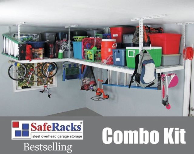 Best ideas about Saferacks Overhead Garage Storage Combo Kit
. Save or Pin Buy SafeRacks Overhead Garage Storage bo Kit Two 4 x8 Now.