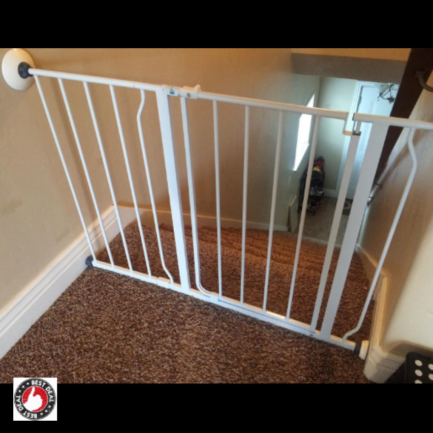 Best ideas about Safety Gate For Stairs
. Save or Pin Baby Gates With Swing Door For Stairs Toddler Child Now.