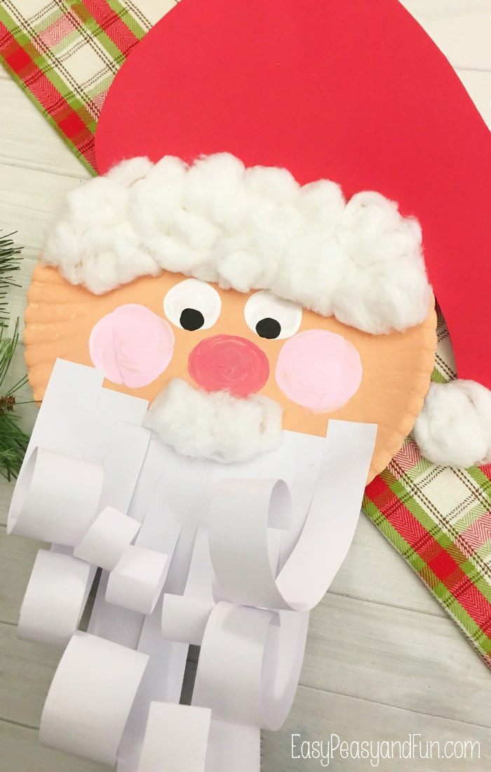 Best ideas about Santa Crafts For Adults
. Save or Pin Jolly Santa Paper Plate Craft Easy Peasy and Fun Now.