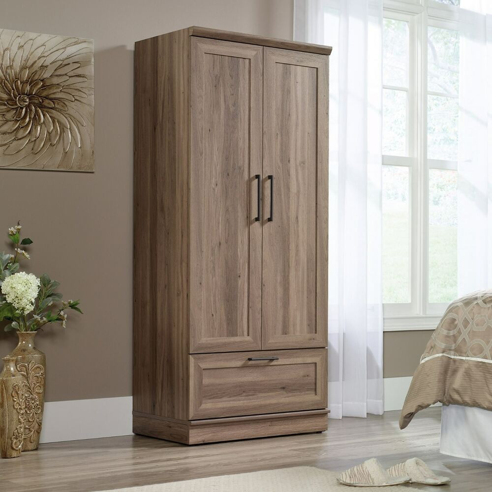 Best ideas about Sauder Homeplus Storage Cabinet
. Save or Pin Sauder HomePlus Wardrobe Storage Cabinet in Salt Now.