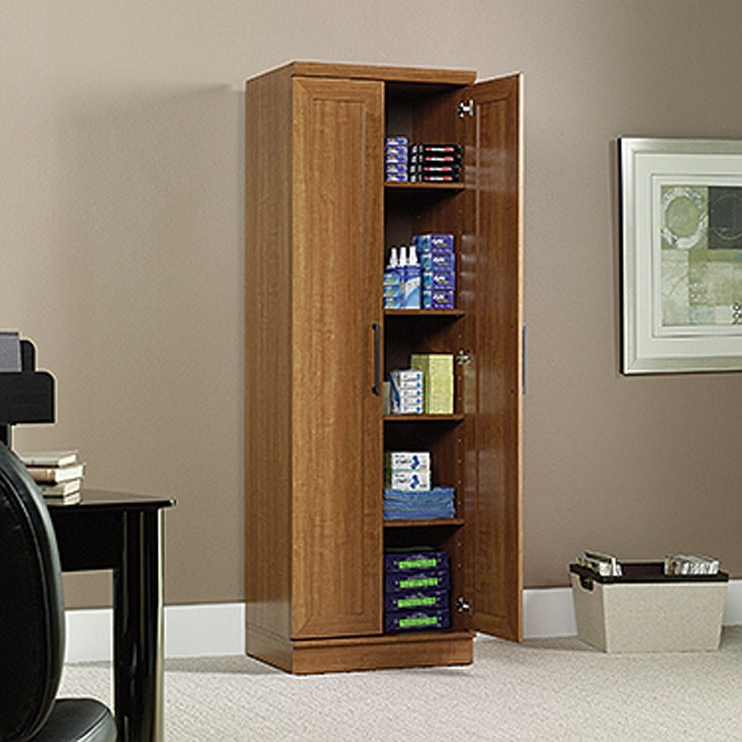 Best ideas about Sauder Homeplus Storage Cabinet
. Save or Pin Homeplus Storage Cabinet Sienna Oak D Now.