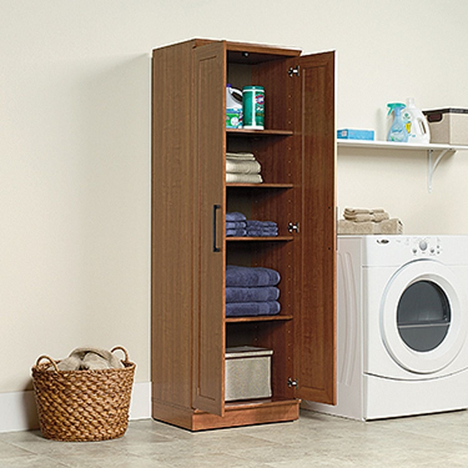 Best ideas about Sauder Homeplus Storage Cabinet
. Save or Pin Homeplus Storage Cabinet Sienna Oak D Now.