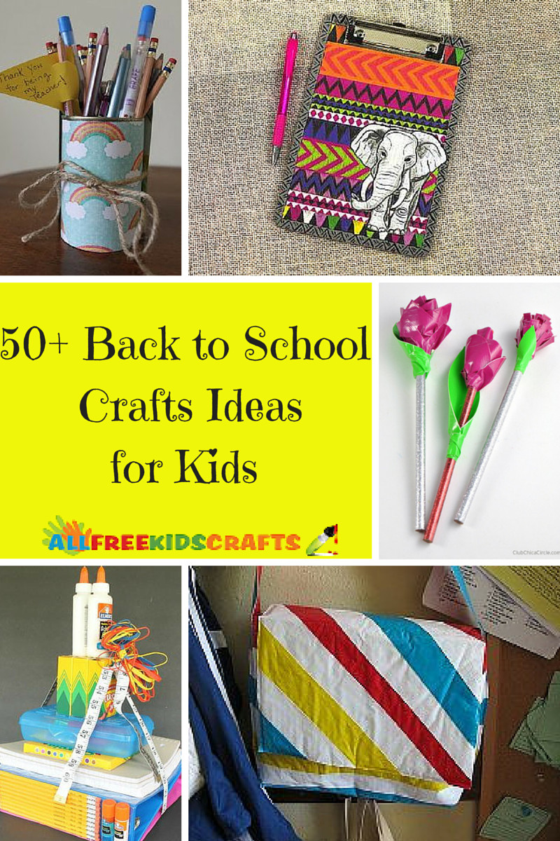 Best ideas about School Project Ideas For Kids
. Save or Pin 50 Back to School Crafts Ideas for Kids Now.