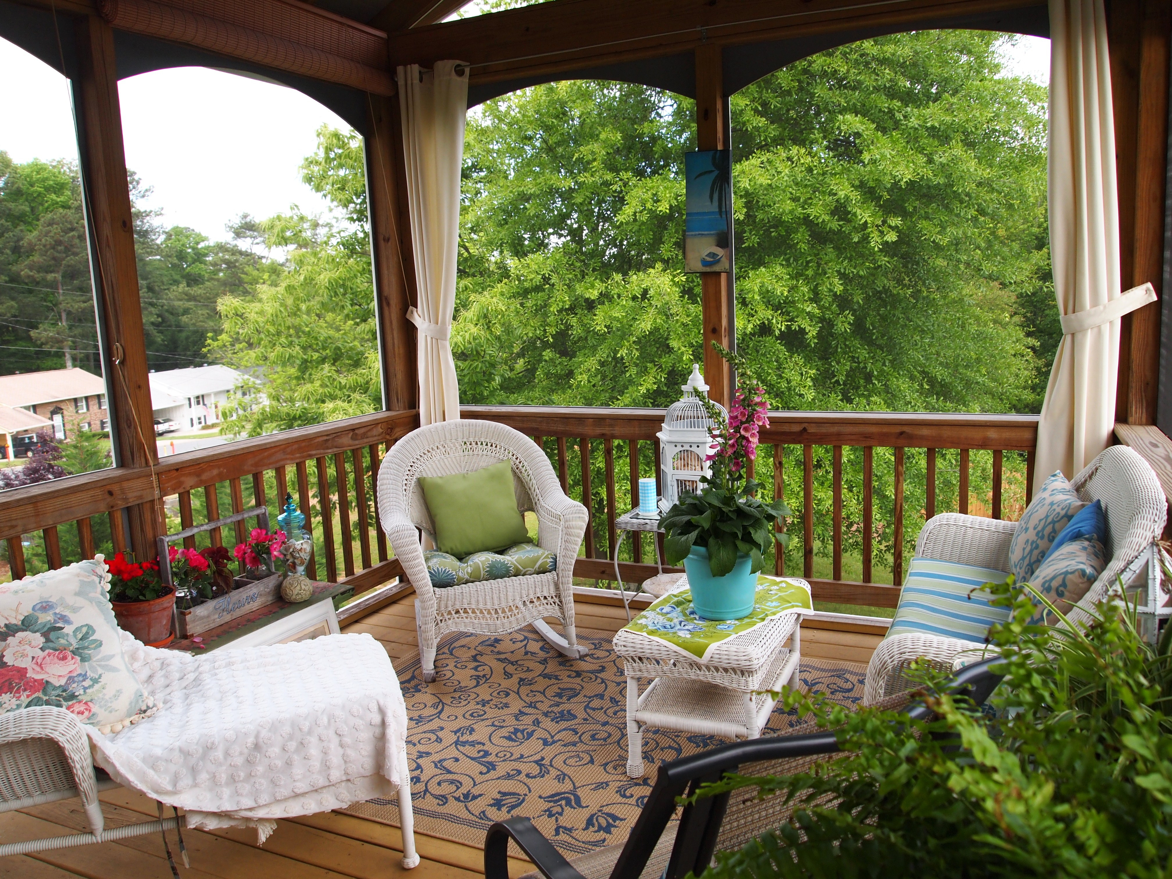 Best ideas about Screened In Patio Ideas
. Save or Pin Screened Porch Decorating A Cultivated Nest Now.