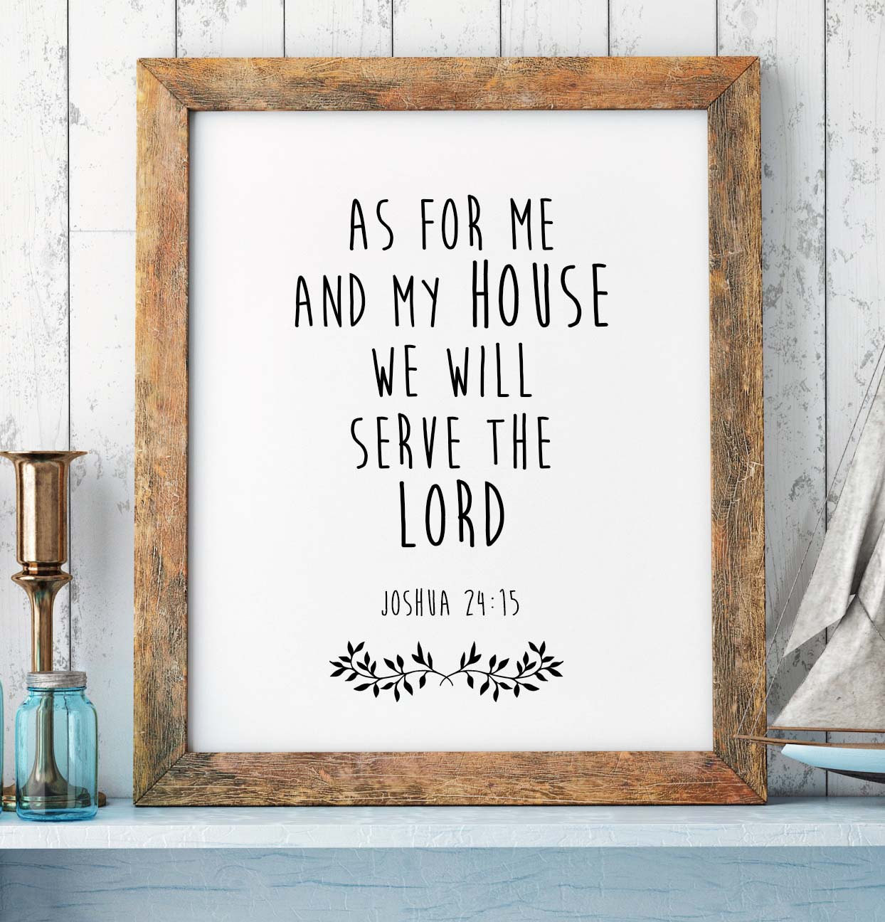Best ideas about Scripture Wall Art
. Save or Pin Bible Verse Print Joshua 24 15 Scripture Print Christian Now.