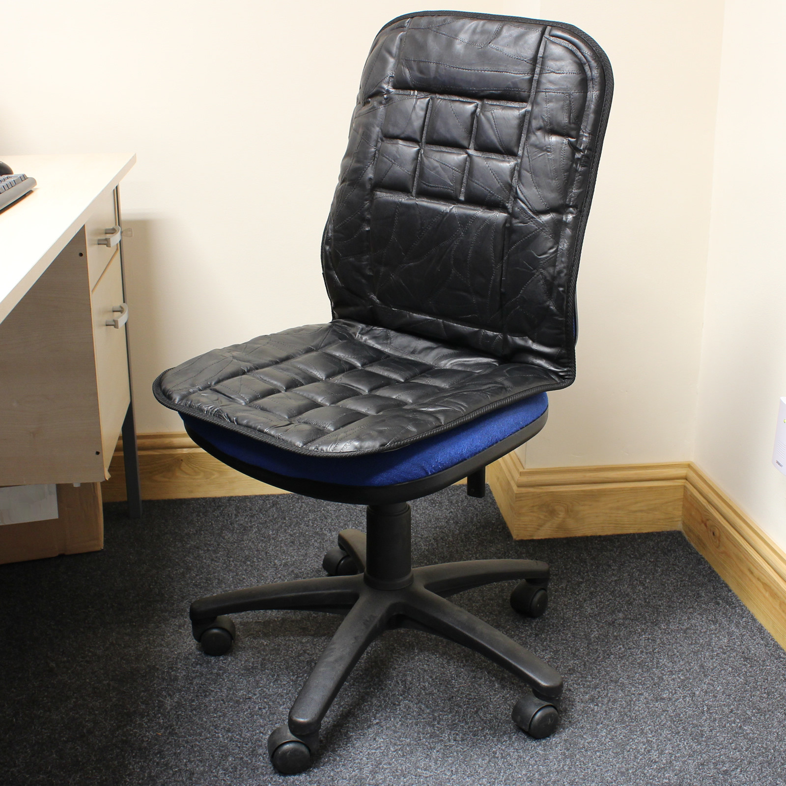 Best ideas about Seat Cushion For Office Chair
. Save or Pin ORTHOPAEDIC LEATHER DESK OFFICE CHAIR BACK SEAT CUSHION Now.