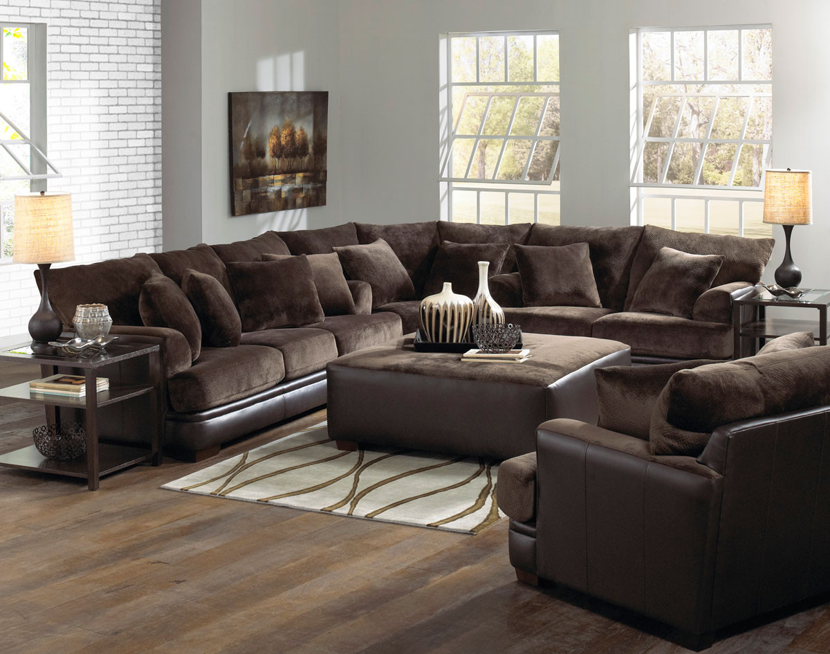 Best ideas about Sectional Living Room Sets
. Save or Pin Jackson Barkley Sectional Sofa Set Chocolate JF 4442 Now.