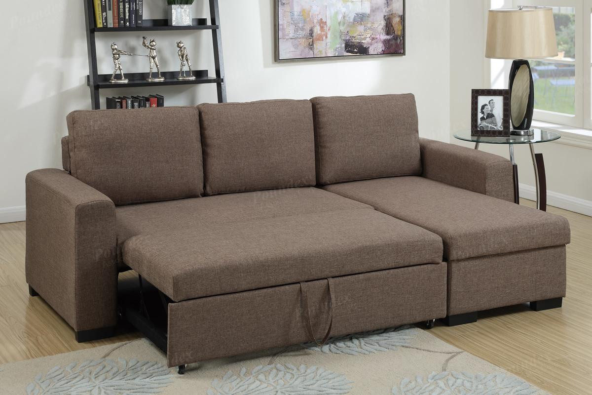 Best ideas about Sectional Sofa Bed
. Save or Pin Brown Fabric Sectional Sofa Bed Steal A Sofa Furniture Now.