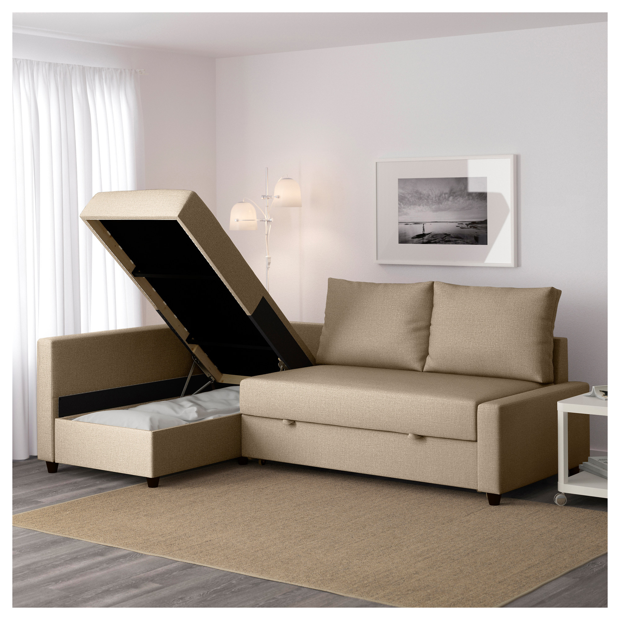 Best ideas about Sectional Sofa Bed
. Save or Pin FRIHETEN Corner sofa bed with storage Skiftebo beige IKEA Now.