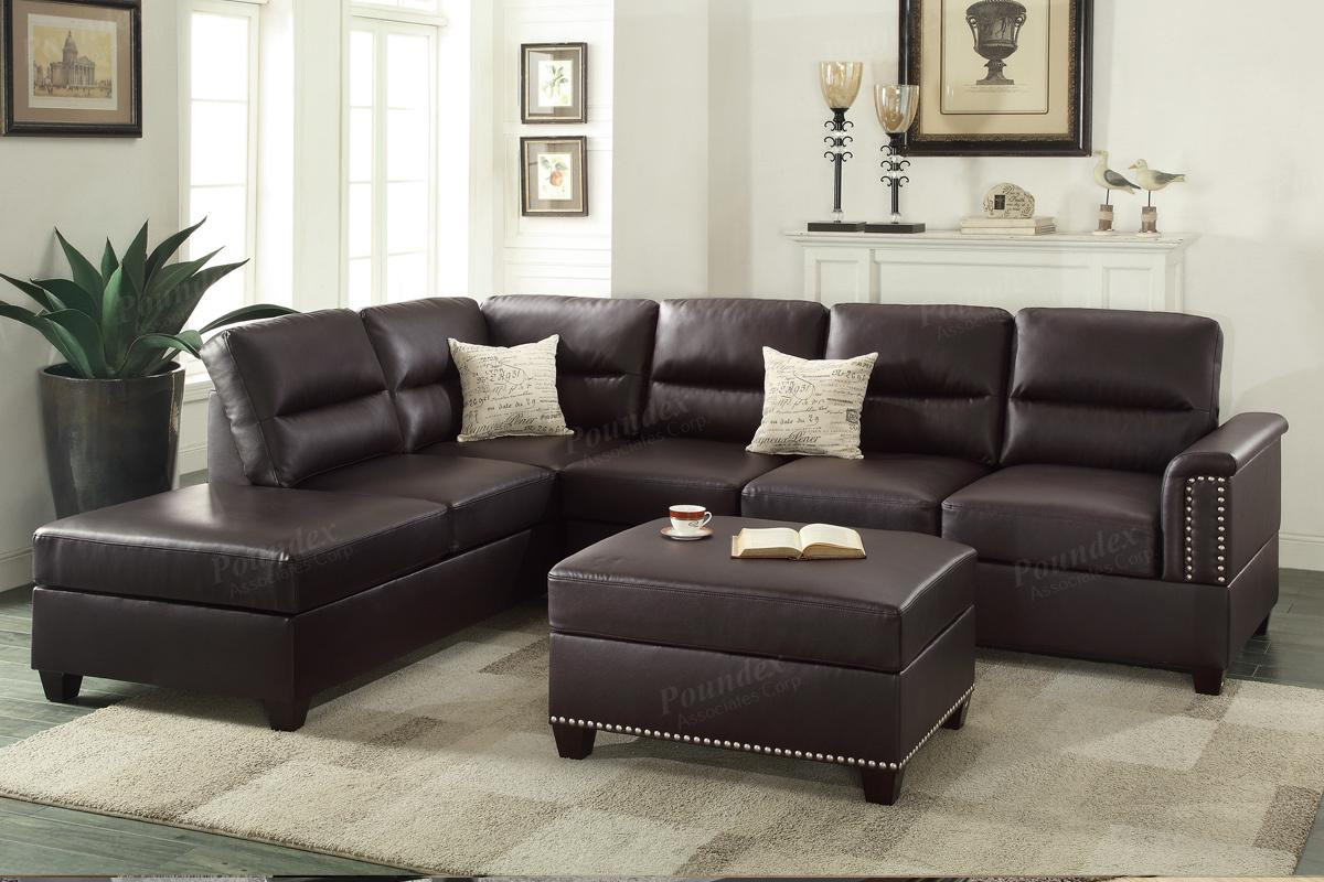 Best ideas about Sectional Sofa Leather
. Save or Pin Brown Leather Sectional Sofa Steal A Sofa Furniture Now.